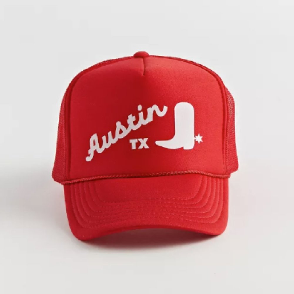 NEW Austin Texas Urban Outfitters UO Trucker Cap Hat